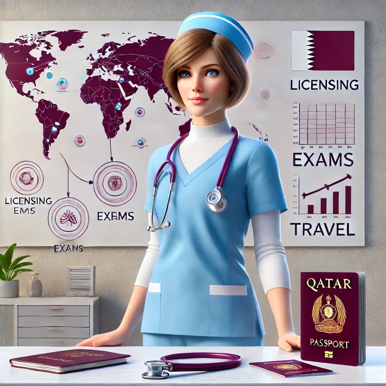 Steps to work as a Registered Nurse in Qatar for European Nurses